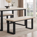 Dusklia - Harper Dining Bench - Wood/Black