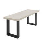 Dusklia - Harper Dining Bench - Wood/Black