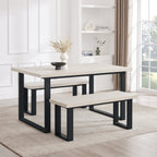 Dusklia - Harper Dining Bench - Wood/Black