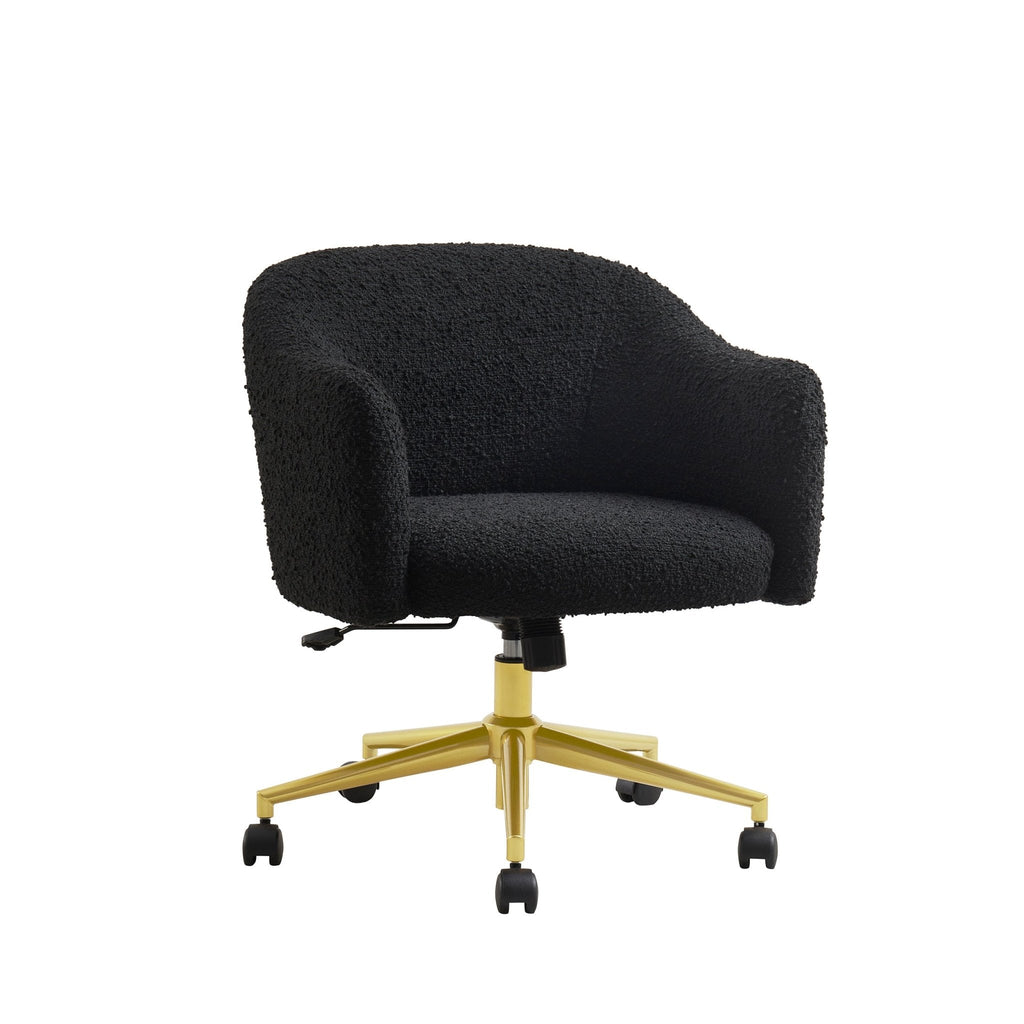Dusklia - Harriet Boucle Chair - Black