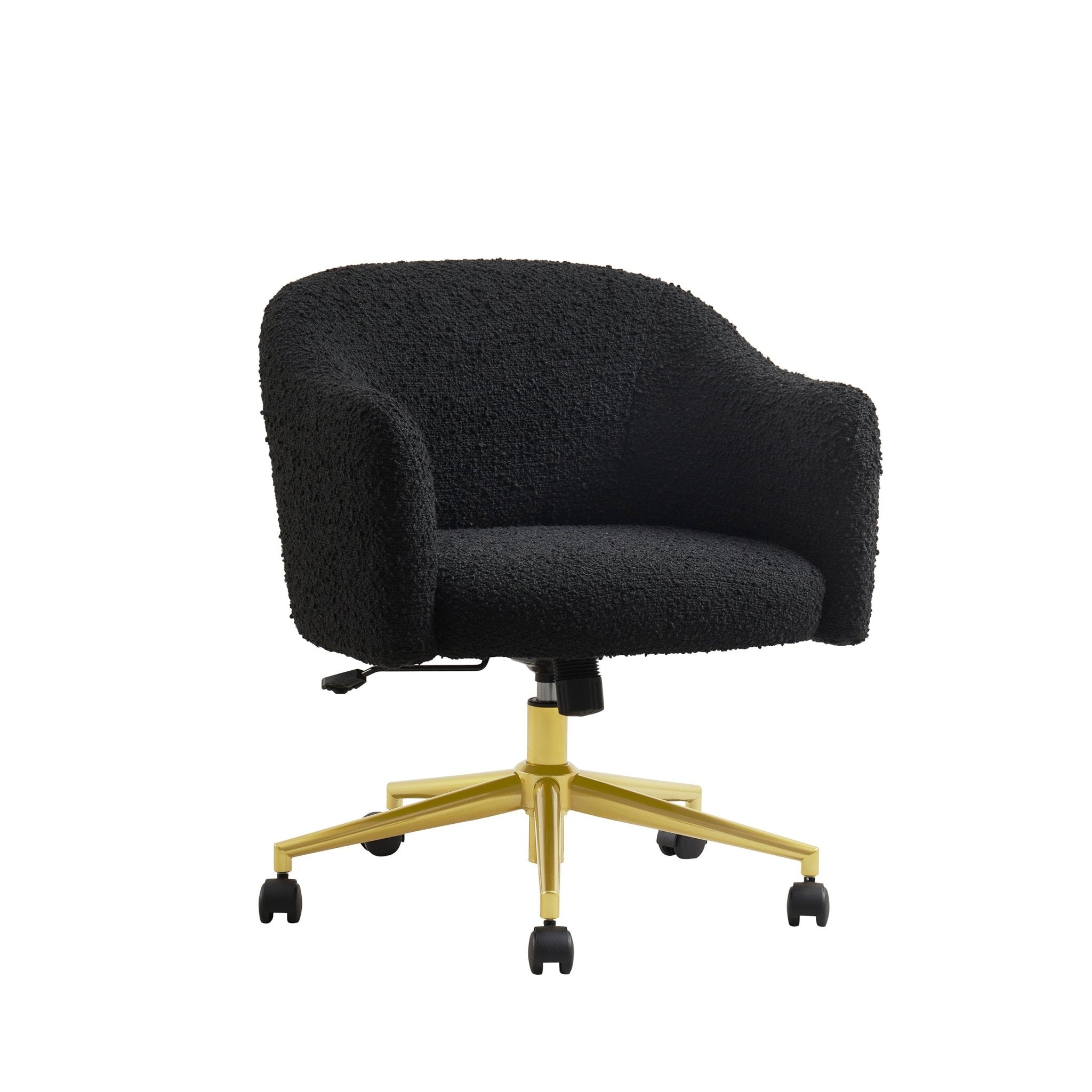 Dusklia - Harriet Boucle Chair - Black