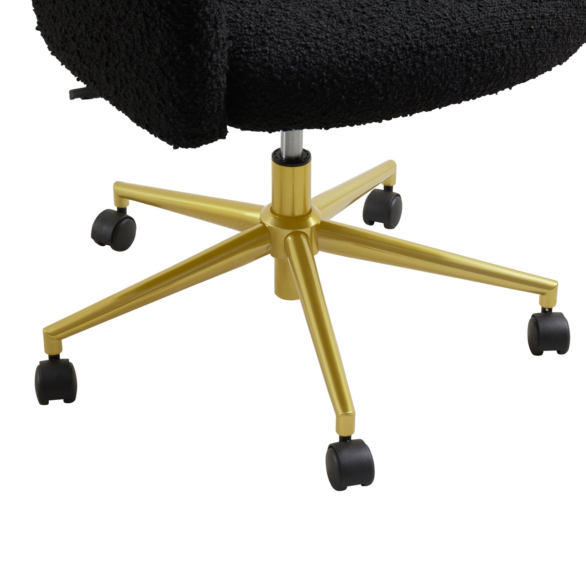 Dusklia - Harriet Boucle Chair - Black