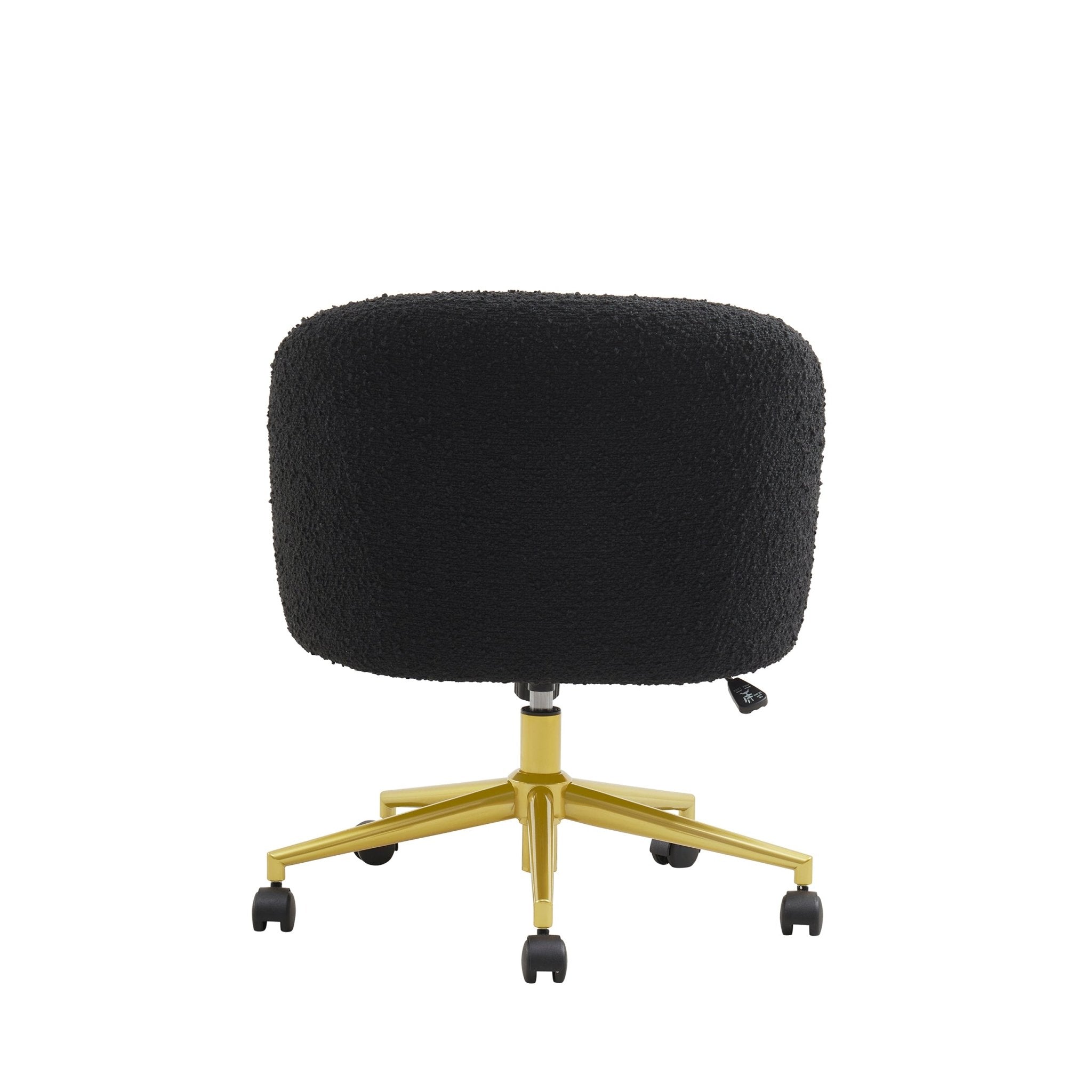 Dusklia - Harriet Boucle Chair - Black