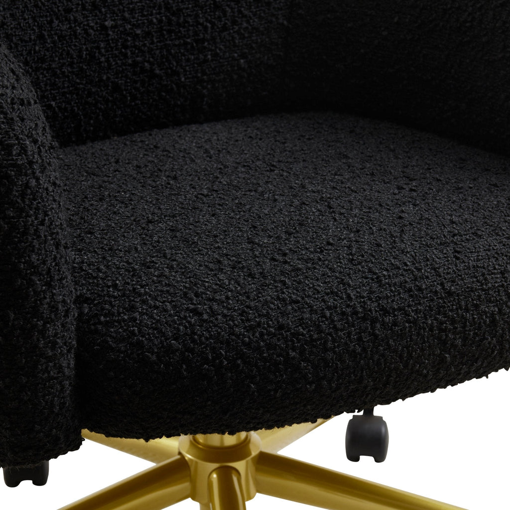 Dusklia - Harriet Boucle Chair - Black