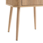 Dusklia - Hattie 1 Drawer Nightstand - Light Wood