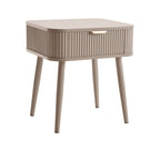 Dusklia - Hattie 1 Drawer Nightstand - Taupe