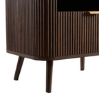 Dusklia - Hattie 1 Drawer Bedside with Shelf - Walnut