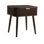 Dusklia - Hattie 1 Drawer Nightstand - Walnut