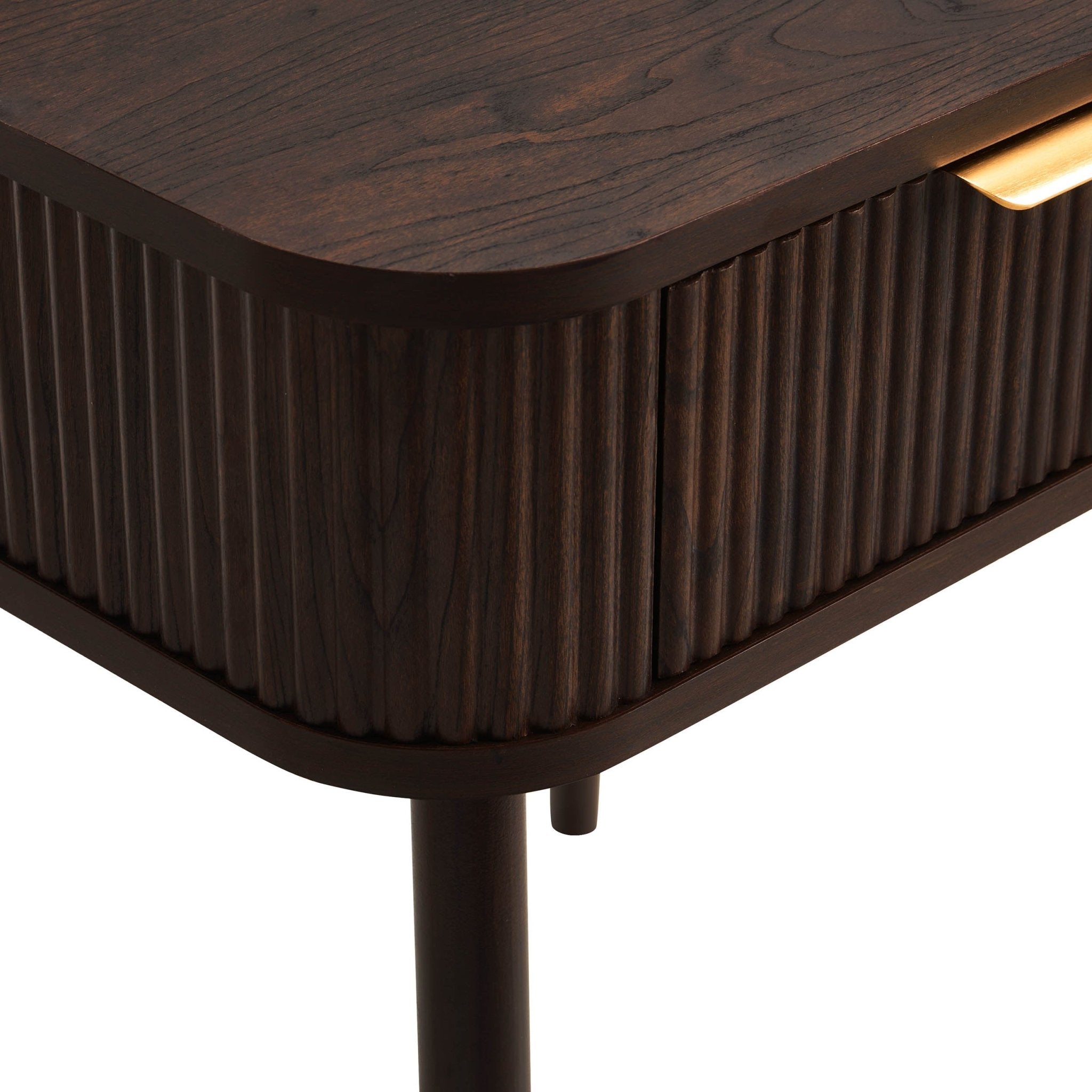 Dusklia - Hattie 1 Drawer Nightstand - Walnut