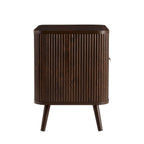 Dusklia - Hattie 1 Drawer Bedside with Shelf - Walnut