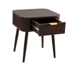 Dusklia - Hattie 1 Drawer Nightstand - Walnut