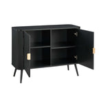 Dusklia - Hattie 2 Door Sideboard - Black
