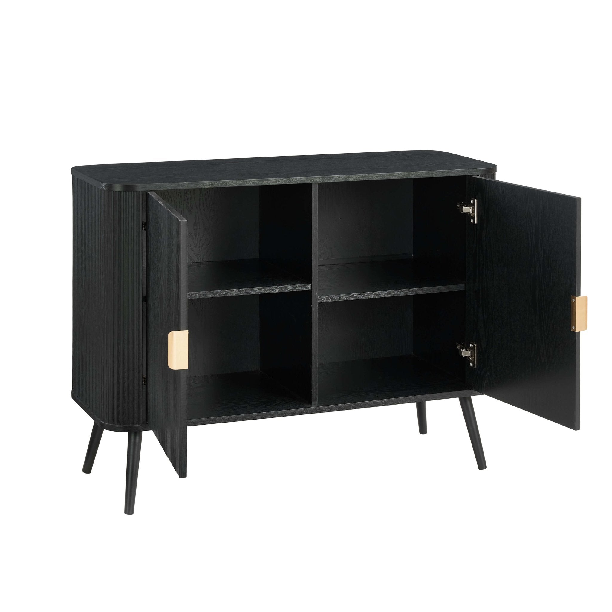 Dusklia - Hattie 2 Door Sideboard - Black