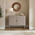 Dusklia - Hattie 2 Door Sideboard - Taupe