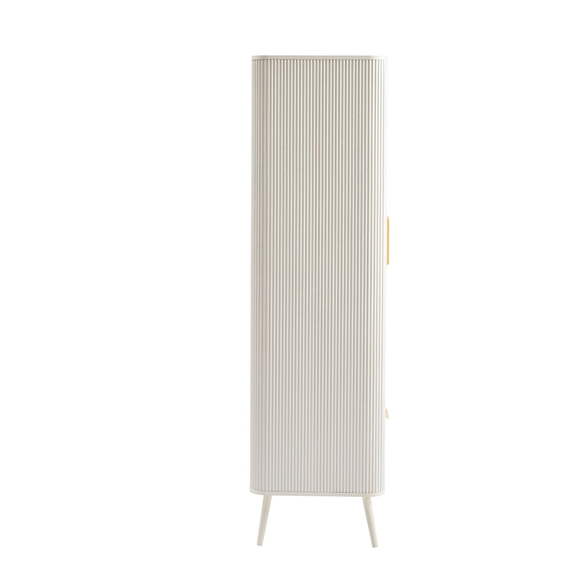 Dusklia - Hattie 2 Door Wardrobe with Drawer - Warm White