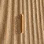 Dusklia - Hattie 2 Door Wardrobe with Drawer - Light Wood