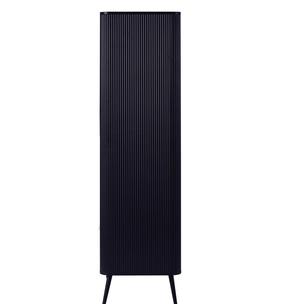 Dusklia - Hattie 2 Door Wardrobe with Drawer - Midnight