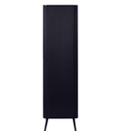 Dusklia - Hattie 2 Door Wardrobe with Drawer - Midnight