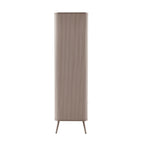 Dusklia - Hattie 2 Door Wardrobe with Drawer - Taupe