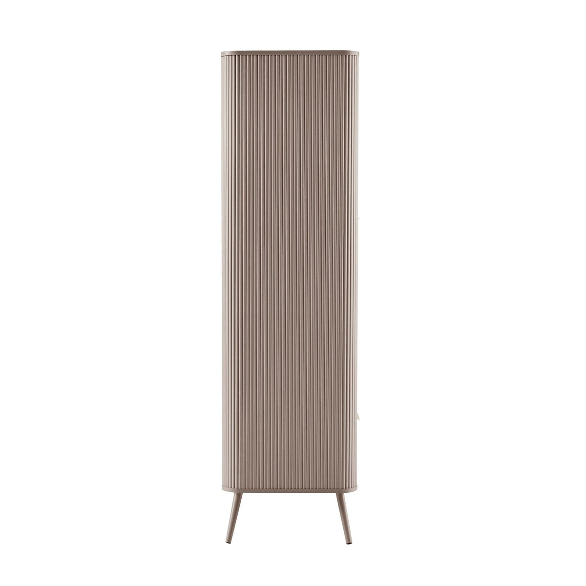 Dusklia - Hattie 2 Door Wardrobe with Drawer - Taupe