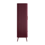 Dusklia - Hattie 2 Door Wardrobe with Drawer - Tawny Port