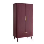 Dusklia - Hattie 2 Door Wardrobe with Drawer - Tawny Port