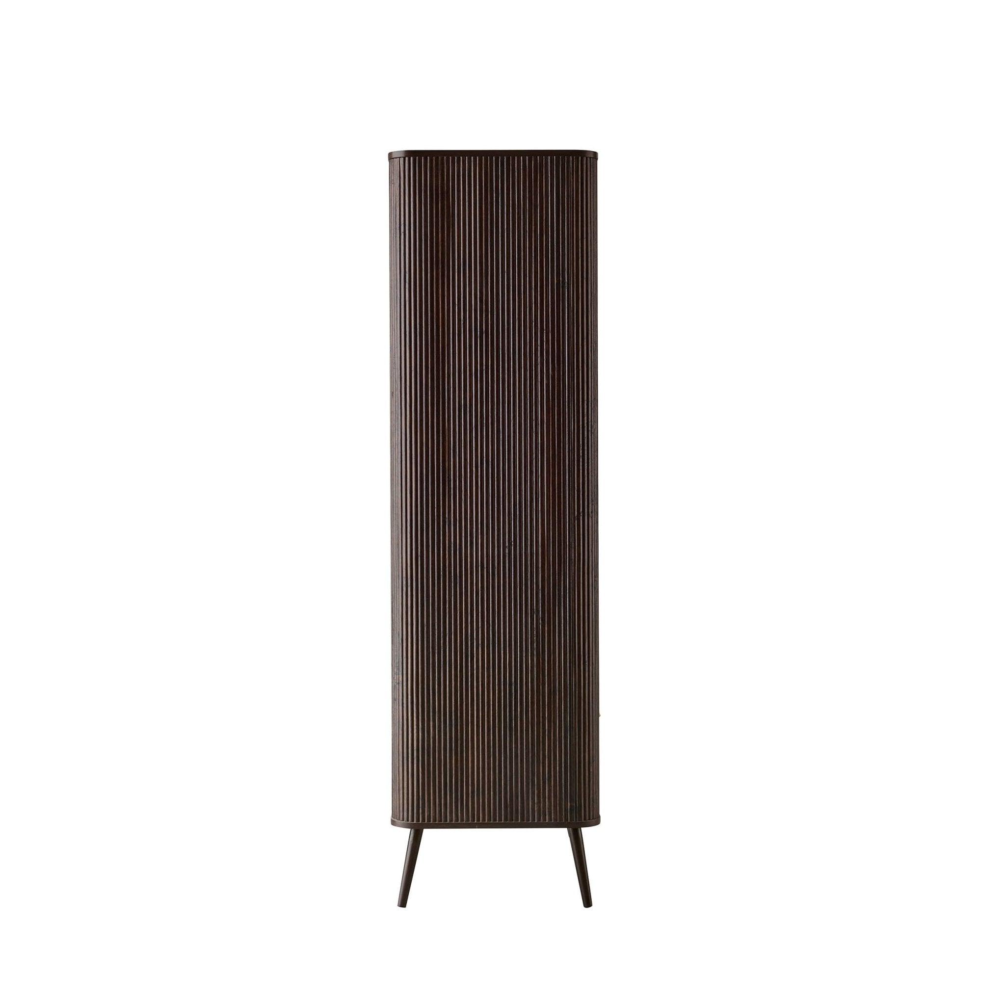 Dusklia - Hattie 2 Door Wardrobe with Drawer - Walnut