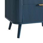 Dusklia - Hattie 2 Drawer Bedside Table - Teal
