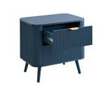 Dusklia - Hattie 2 Drawer Bedside Table - Teal