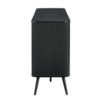 Dusklia - Hattie 3 Door Sideboard - Black