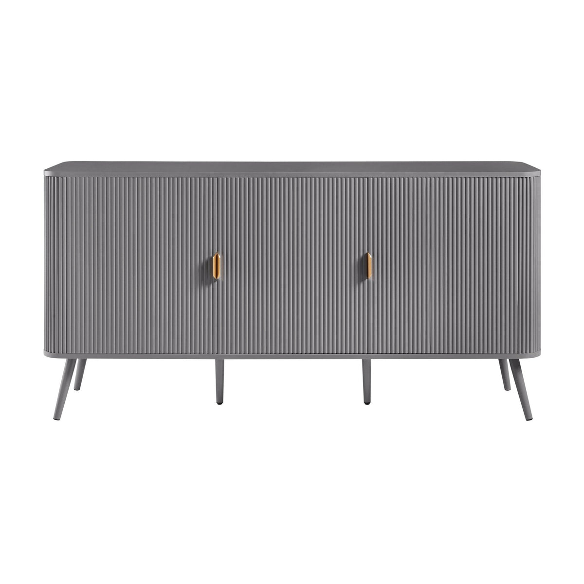 Dusklia - Hattie 3 Door Sideboard - Light Grey