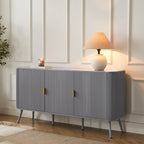 Dusklia - Hattie 3 Door Sideboard - Light Grey