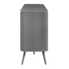 Dusklia - Hattie 3 Door Sideboard - Light Grey
