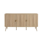 Dusklia - Hattie 3 Door Sideboard - Light Wood