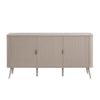 Dusklia - Hattie 3 Door Sideboard - Taupe