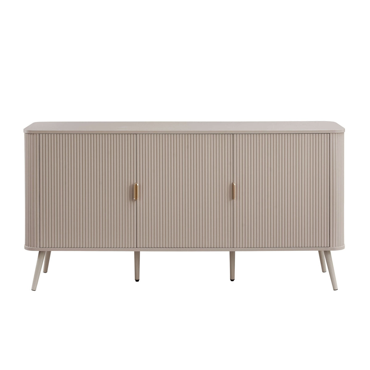 Dusklia - Hattie 3 Door Sideboard - Taupe