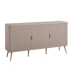 Dusklia - Hattie 3 Door Sideboard - Taupe