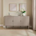 Dusklia - Hattie 3 Door Sideboard - Taupe