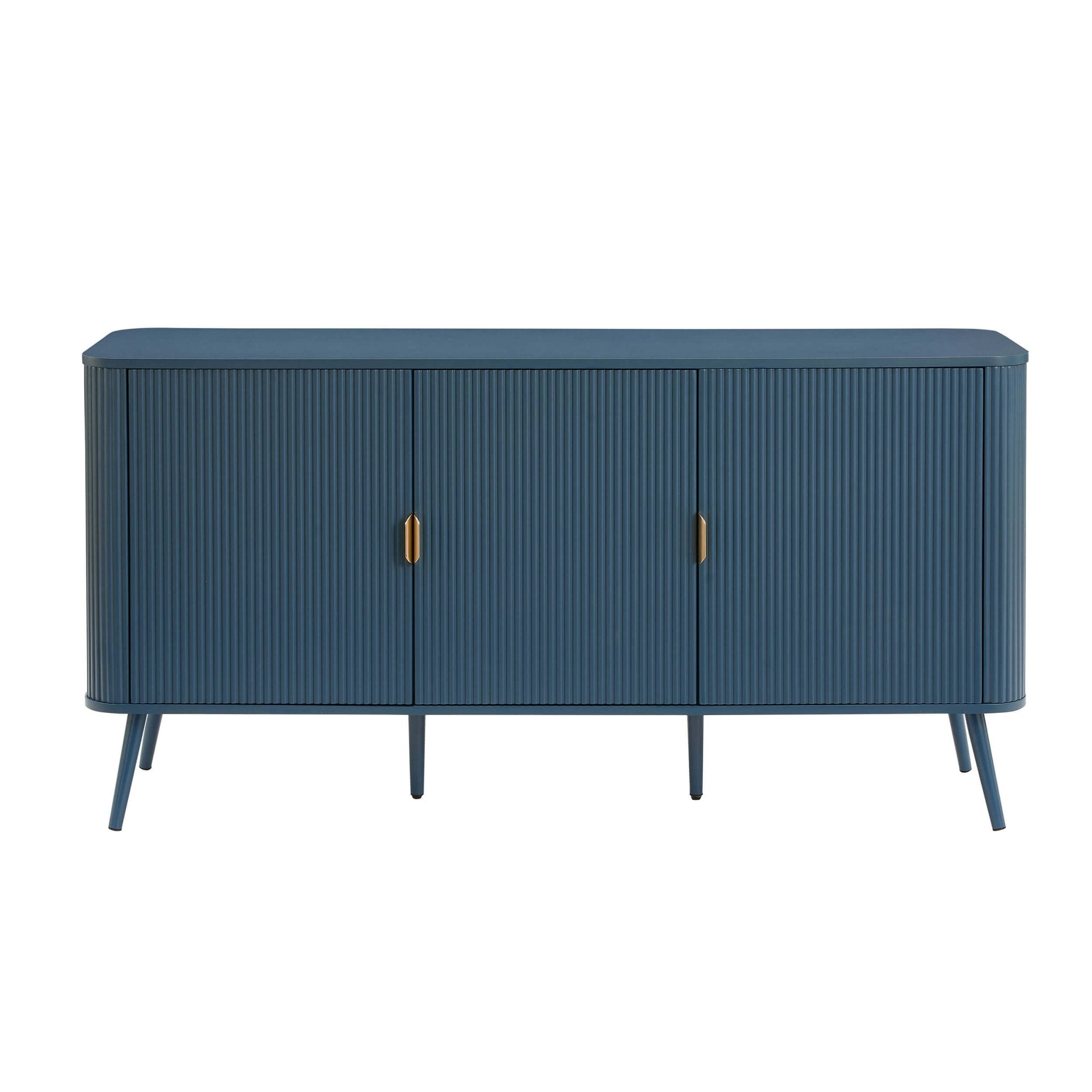 Dusklia - Hattie 3 Door Sideboard - Teal