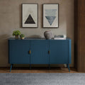 Dusklia - Hattie 3 Door Sideboard - Teal