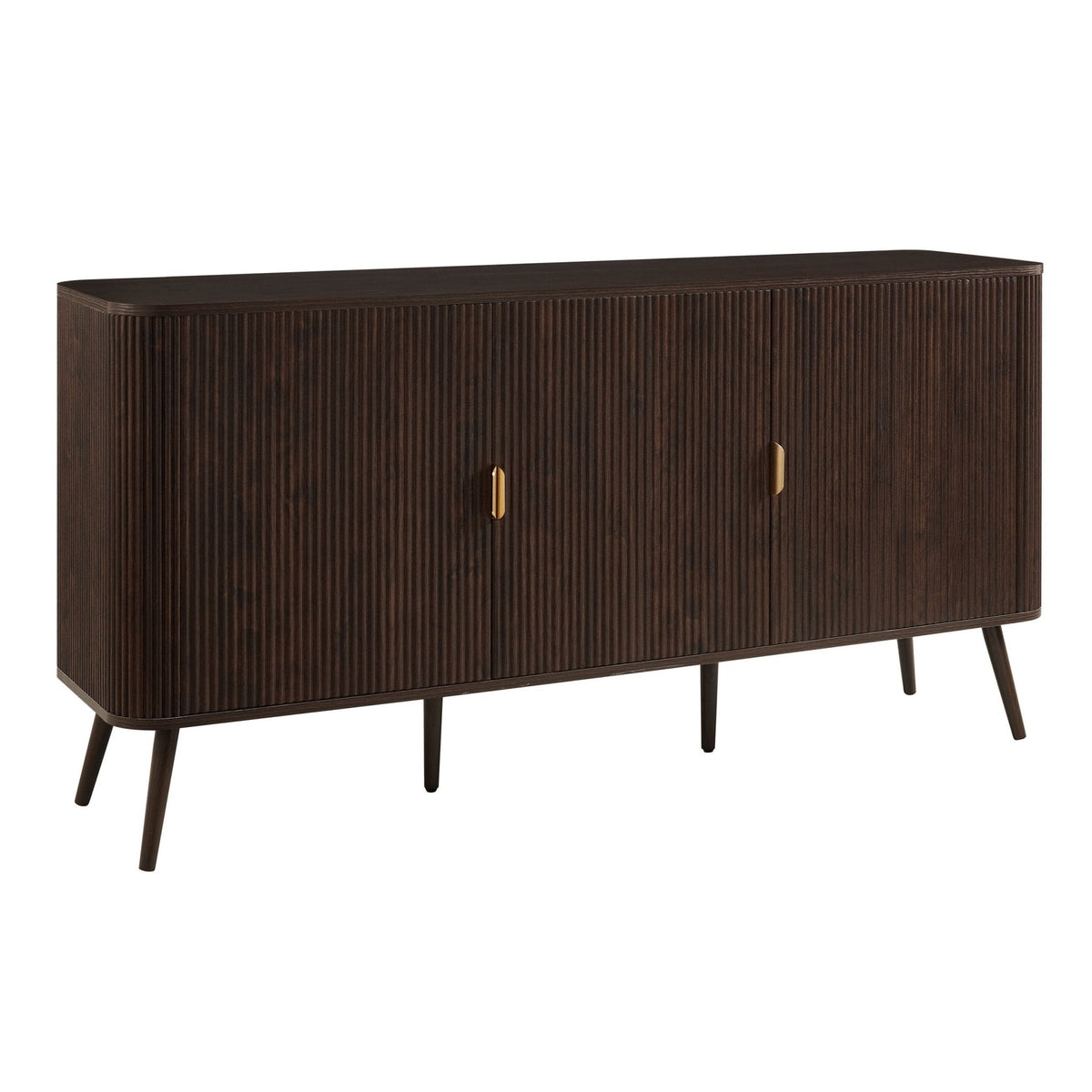Dusklia - Hattie 3 Door Sideboard - Walnut