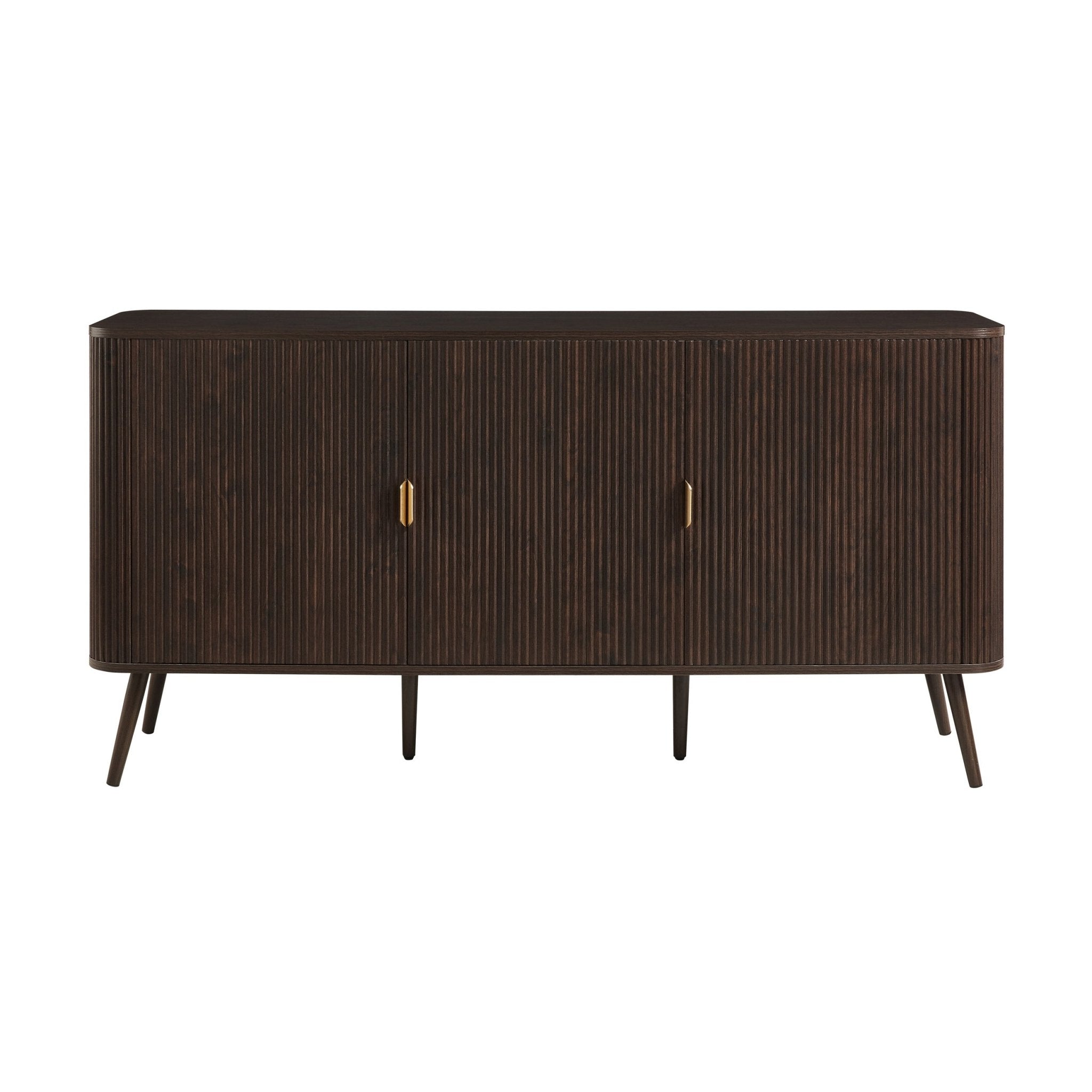 Dusklia - Hattie 3 Door Sideboard - Walnut