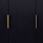 Dusklia - Hattie 3 Door Wardrobe - Midnight