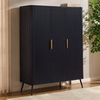 Dusklia - Hattie 3 Door Wardrobe - Midnight