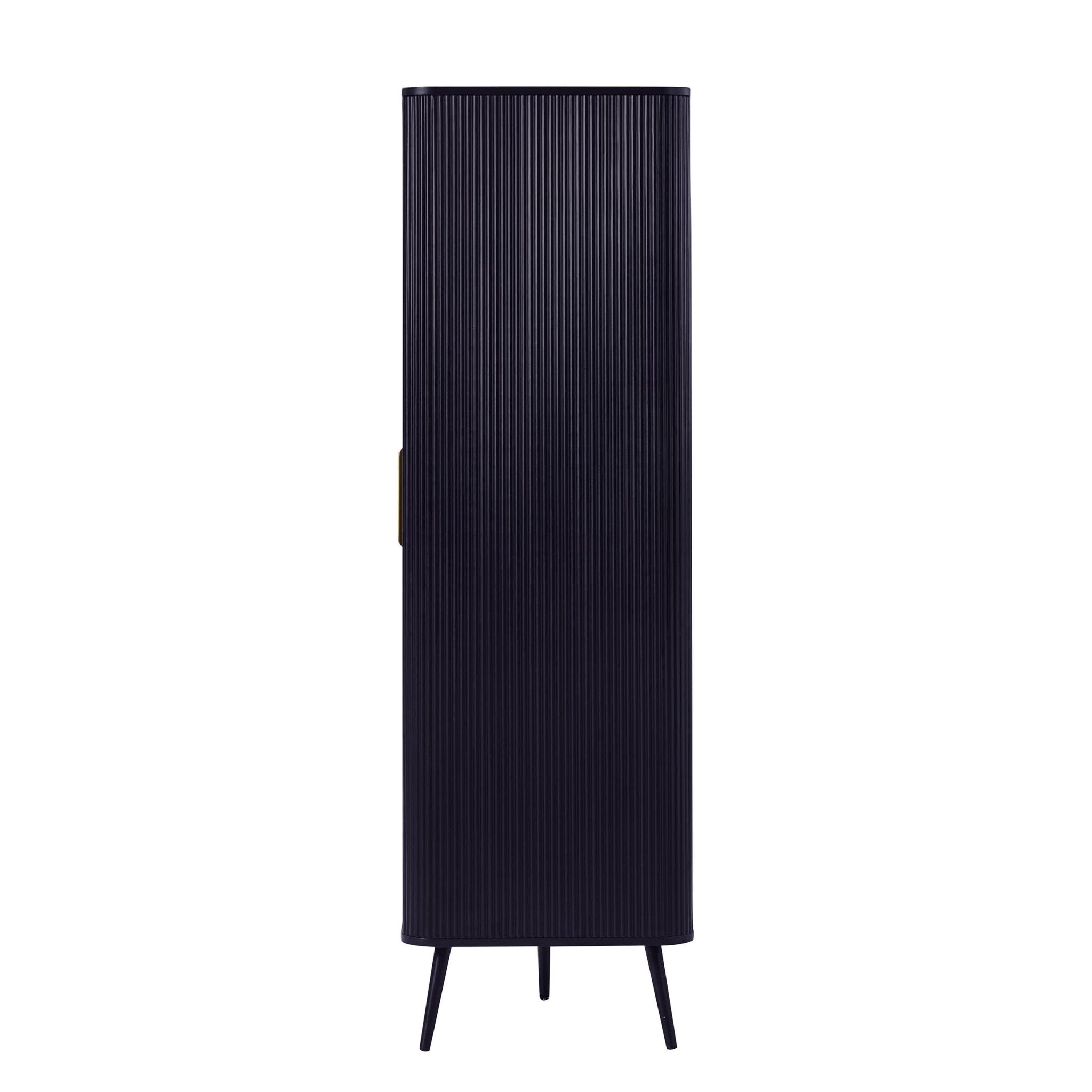 Dusklia - Hattie 3 Door Wardrobe - Midnight