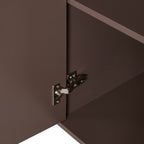 Dusklia - Hattie 3 Door Wardrobe - Mocha