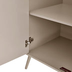 Dusklia - Hattie 3 Door Wardrobe - Taupe