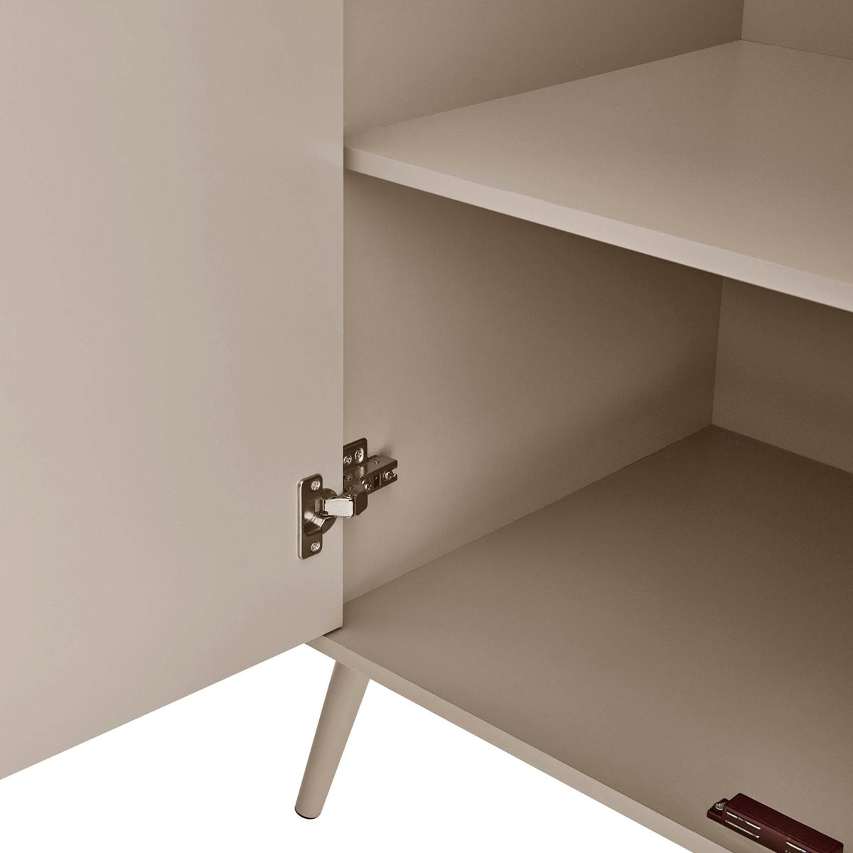 Dusklia - Hattie 3 Door Wardrobe - Taupe