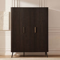Dusklia - Hattie 3 Door Wardrobe - Walnut