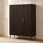 Dusklia - Hattie 3 Door Wardrobe - Walnut
